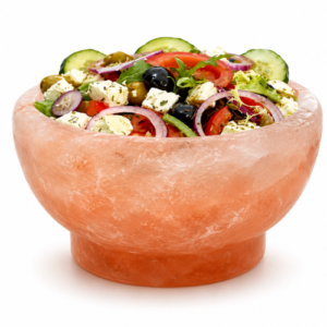 Handmade Himalayan Salt Serving Bowl