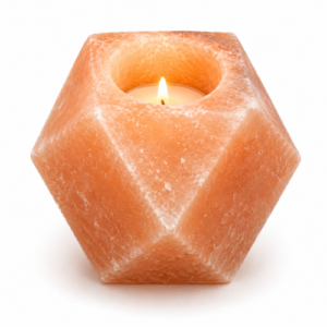 Pyramid Himalayan Salt Tealight Holder