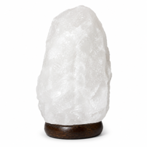 White Pyramid Salt Lamp